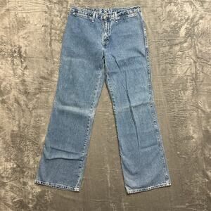 Life Energy Intelligence Flared Jeans Women's Size 7 Blue‎ Denim